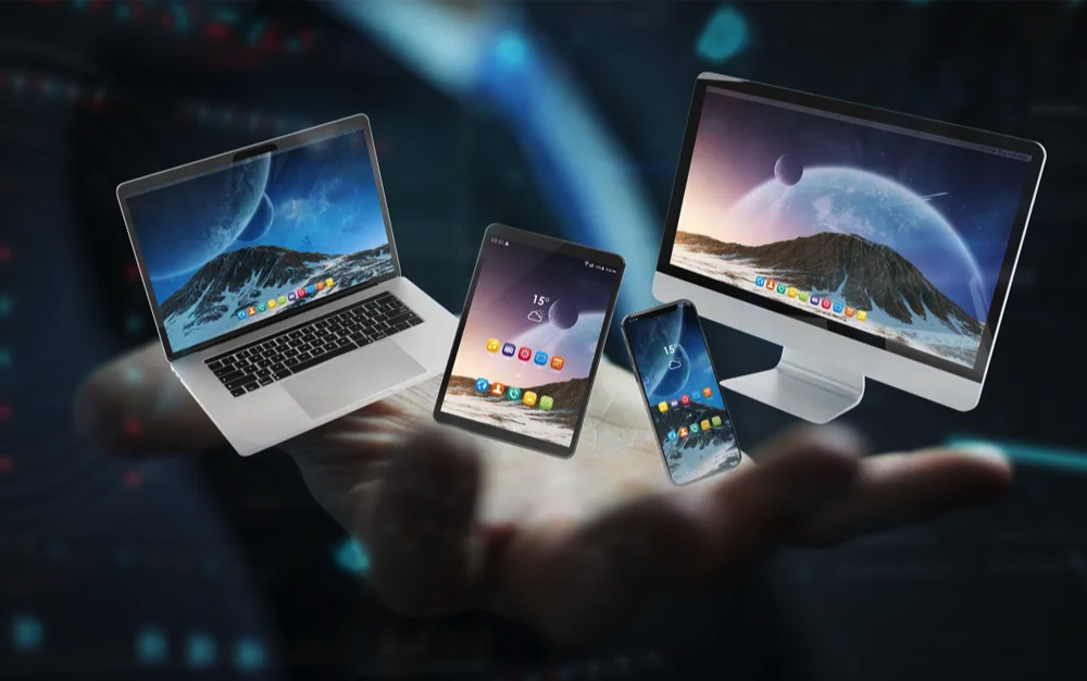 website design on Multible devices